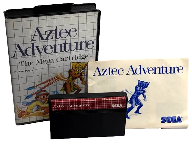 Aztec Adventure Sega Master System *Complete* #2 (Preowned) 1