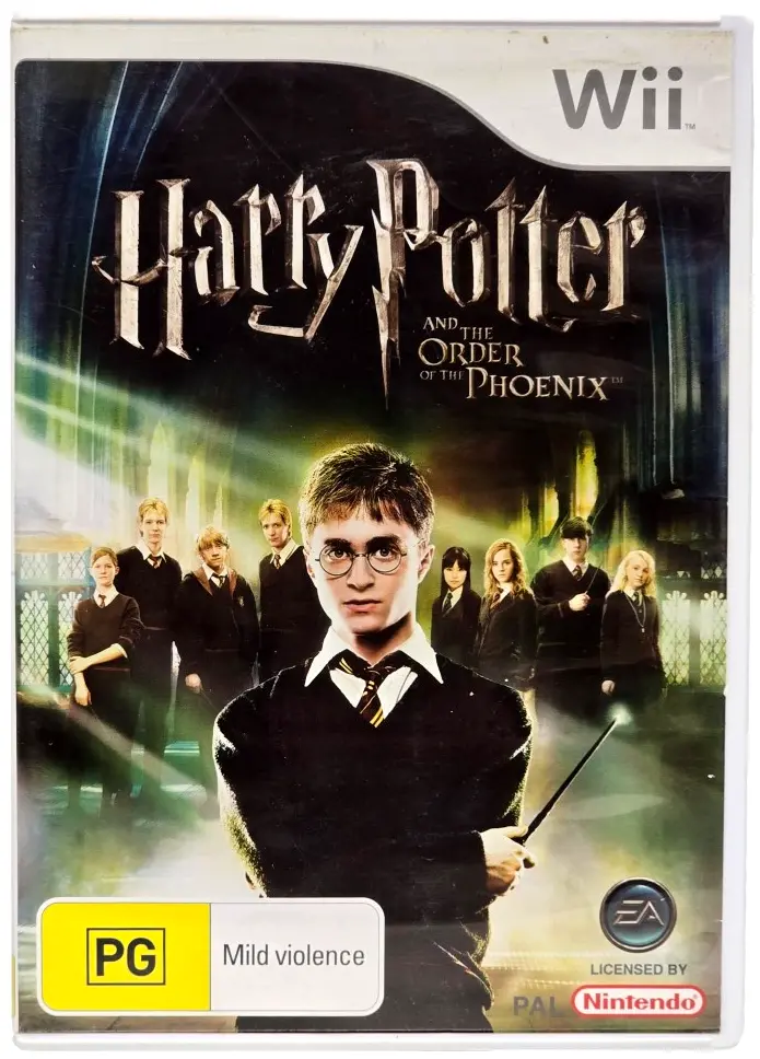 Harry Potter And The Order Of The Phoenix Nintendo Wii Pal *No Manual* (Preowned) 1
