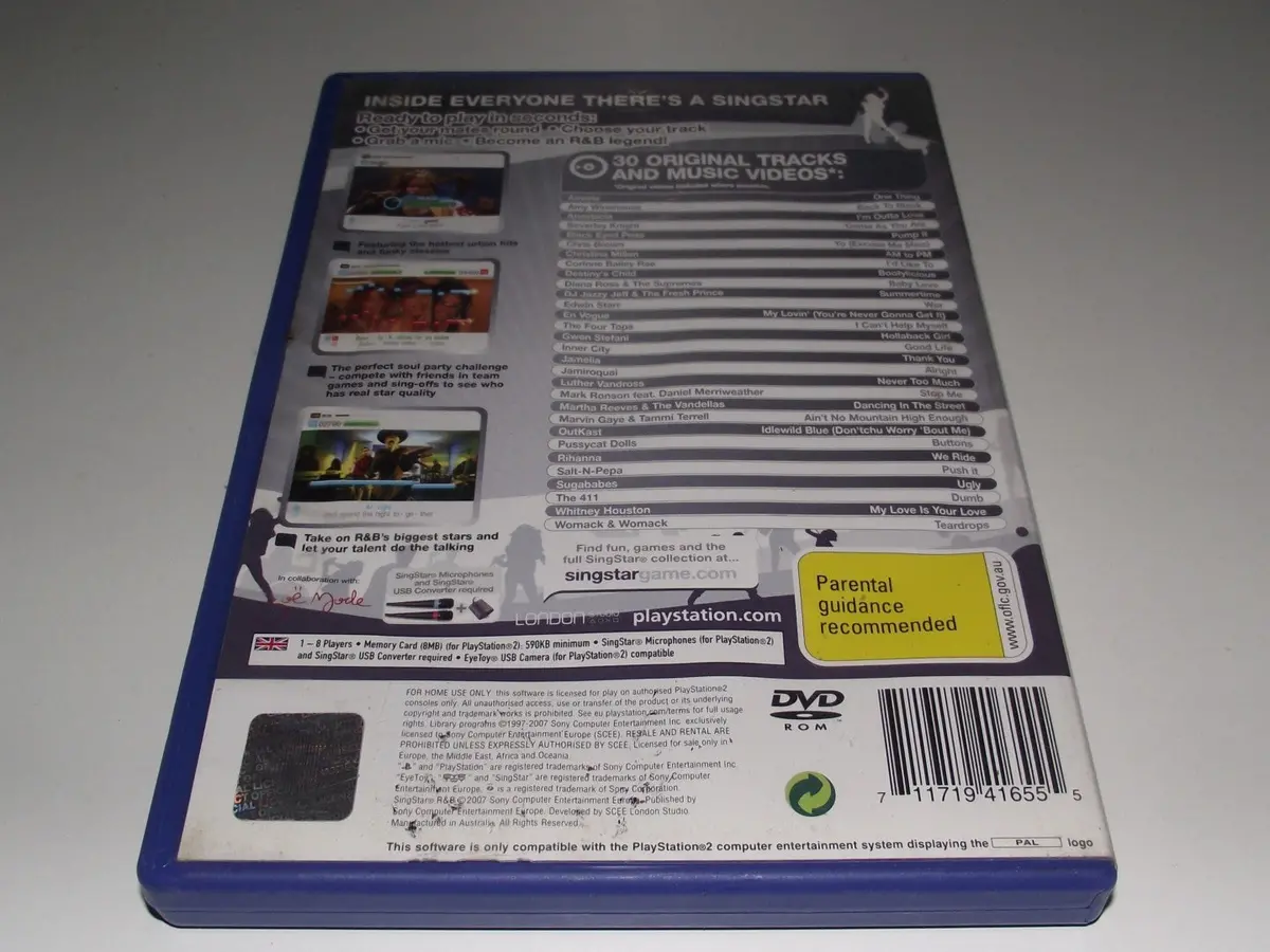 Singstar Ps2 Playstation 2 Ultimate Selection Pal Games (Preowned) 12