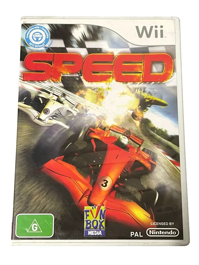 Speed Nintendo Wii Pal *Complete* (Preowned) 1
