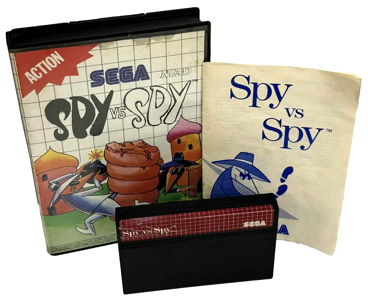Spy Vs Spy Sega Master System *Complete* (Preowned) 1