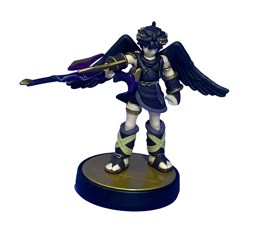 Super Smash Bros Collection N0.39 Dark Pit Nintendo Amiibo Loose (Preowned) 1
