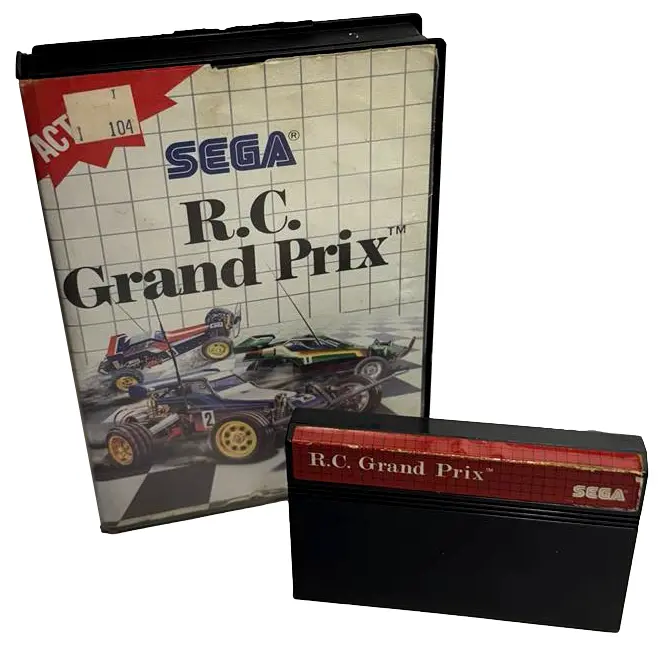 R.C. Grand Prix Sega Master System *No Manual* Ex Rental (Preowned) 1