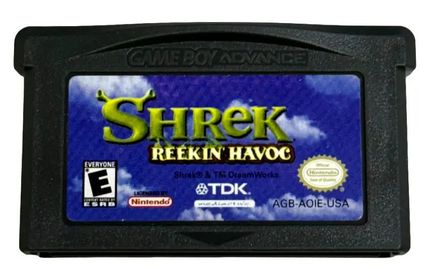 Shrek Reekin Havoc Nintendo Gba (Cartridge Only) (Preowned) 1