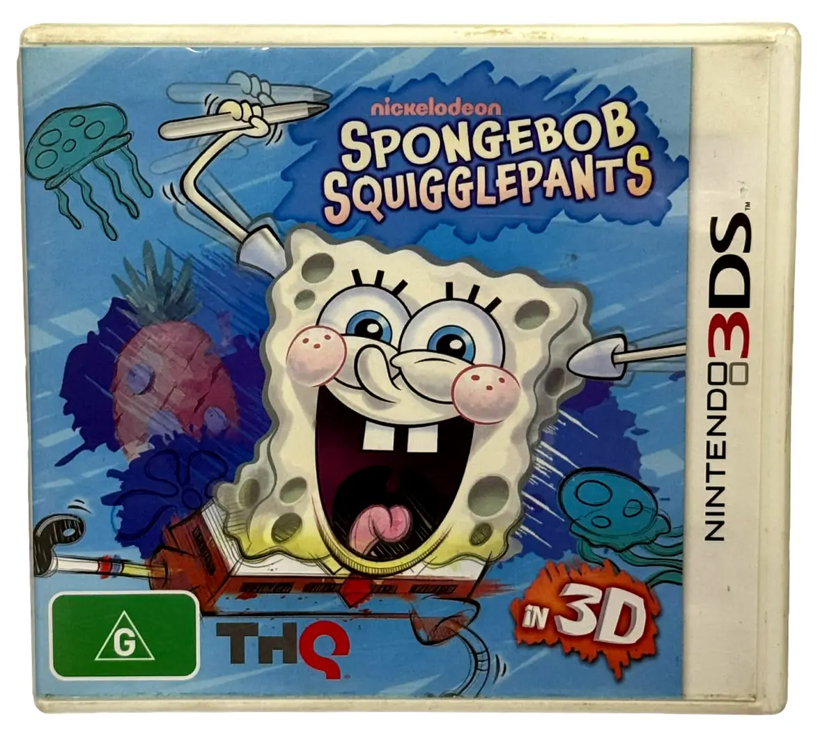 Spongebob Squigglepants Nintendo 3Ds Game (Preowned) 1
