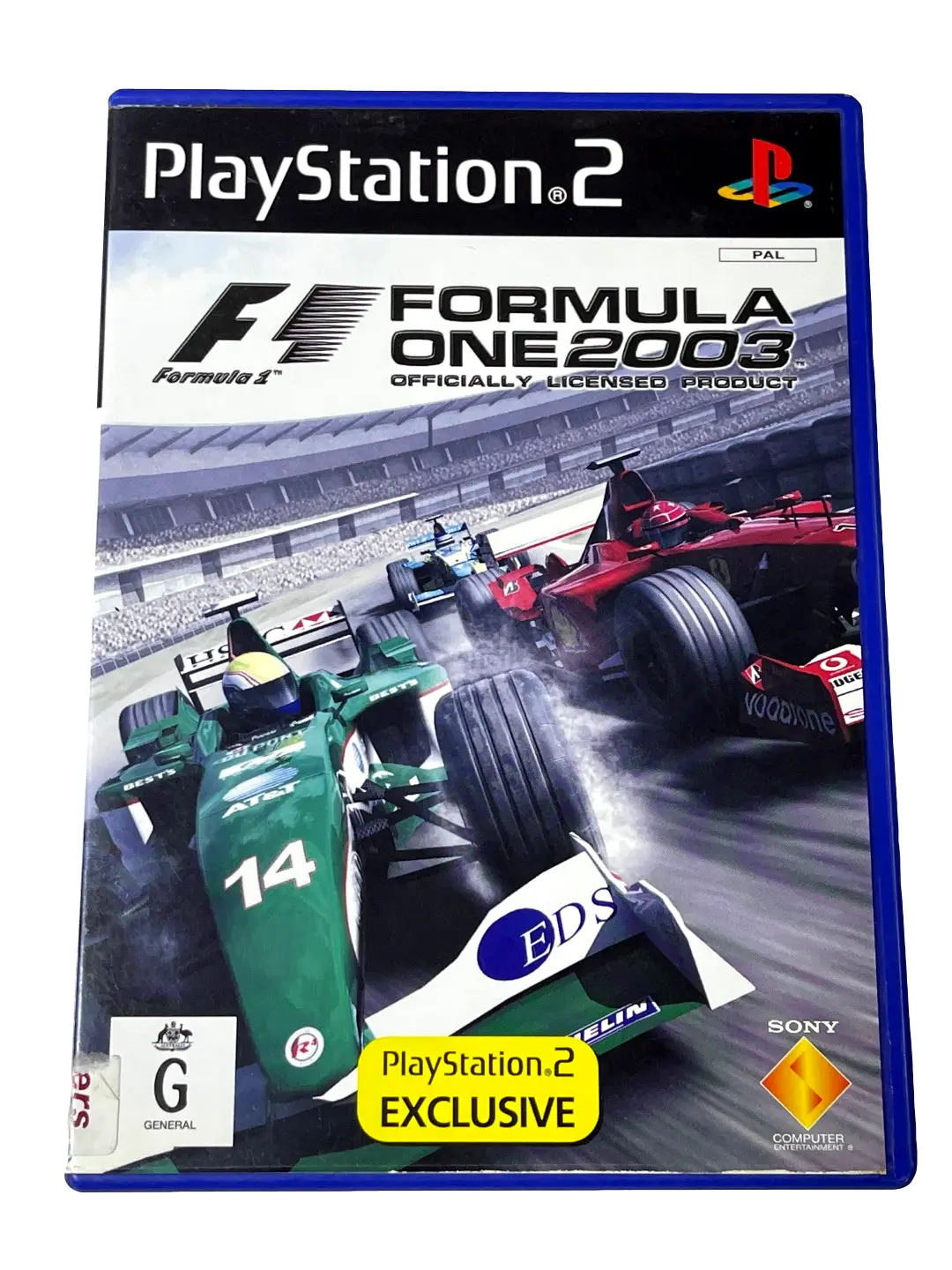 Formula One 2003 Ps2 Pal *Complete* (Preowned) 1