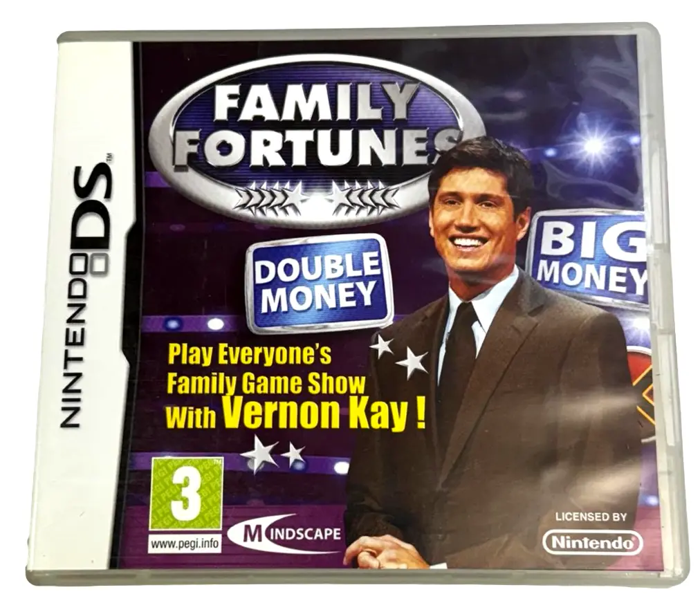 Family Fortune Nintendo Ds 2Ds 3Ds Game *Complete* (Preowned) 1