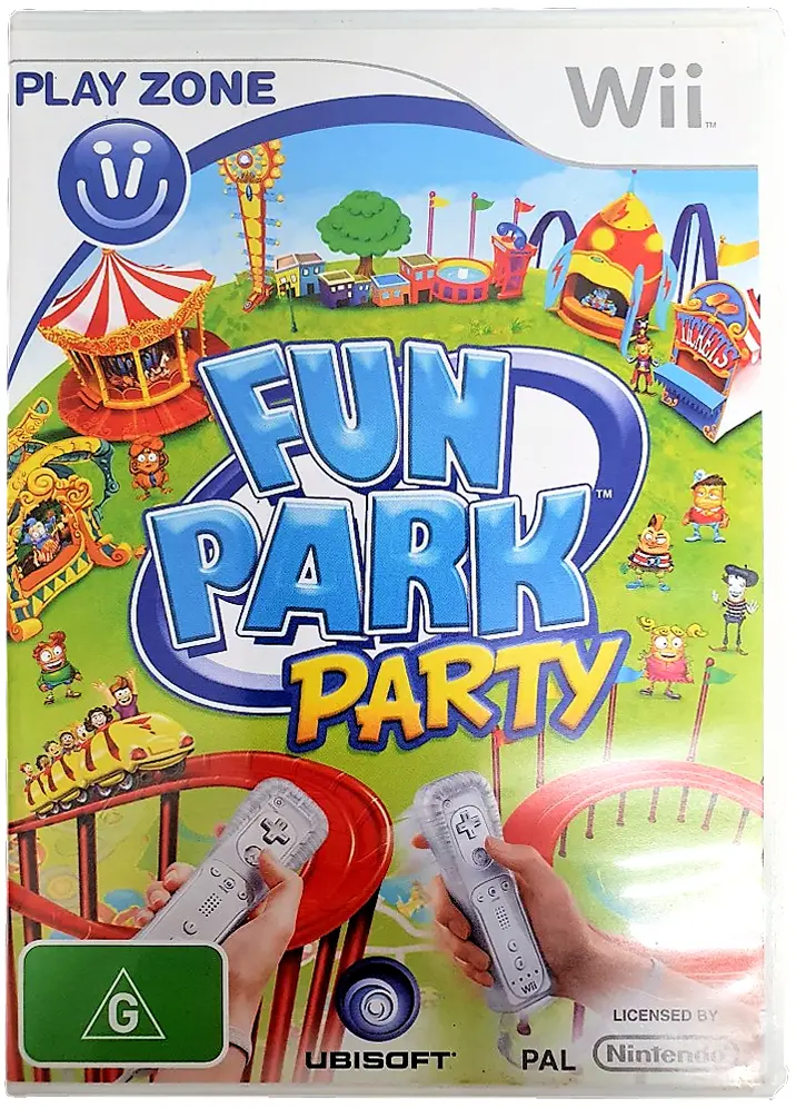 Fun Park Party Nintendo Wii Pal *Complete*  (Preowned) 1