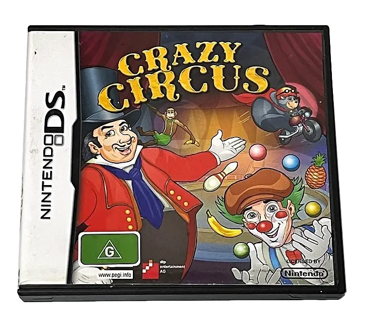 Crazy Circus Nintendo Ds 2Ds 3Ds Game *Complete* (Pre-Owned) 1
