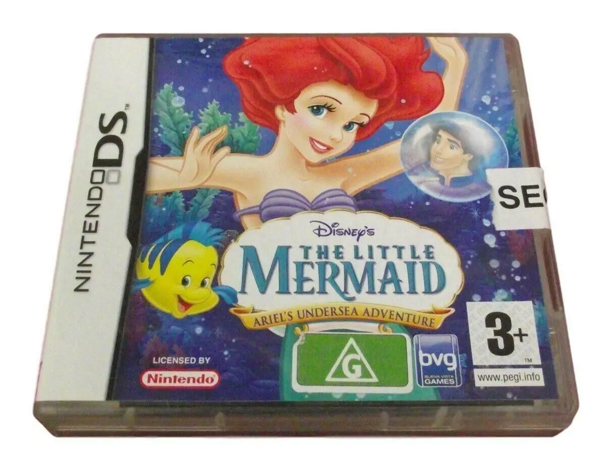 The Little Mermaid Ds 2Ds 3Ds Game *Complete* (Preowned) 1