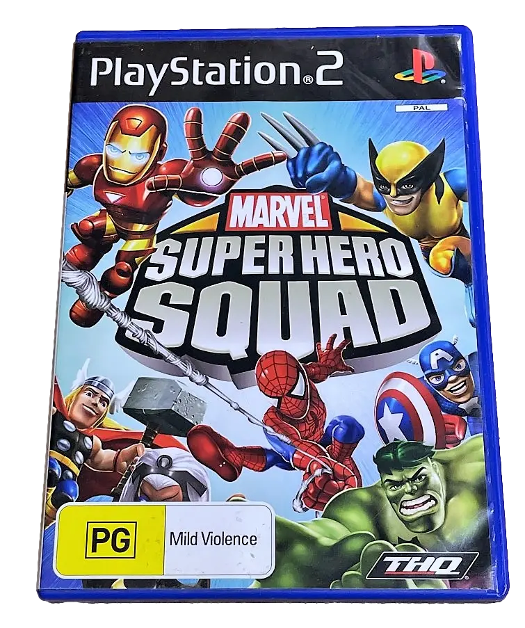 Marvel Super Hero Squad Ps2 Pal *Completey* Platstation 2 (Pre-Owned) 1