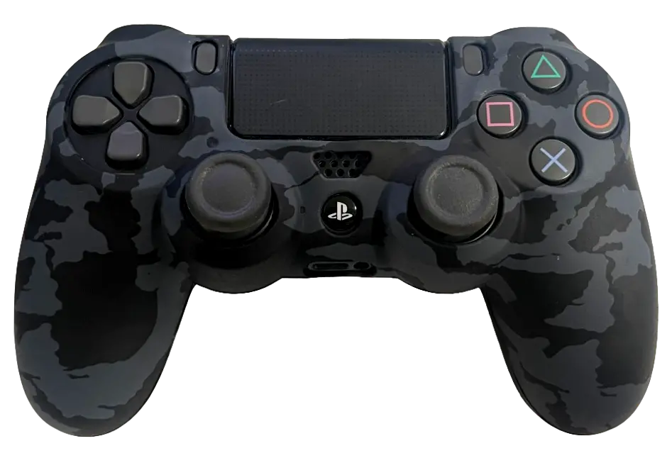 Silicone Cover For Ps4 Controller Case Skin  Black Camo 1