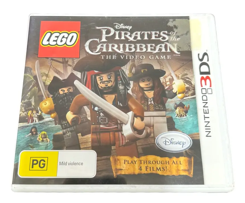 Lego Pirates Of The Caribbean Nintendo 3Ds 2Ds Game  *Complete* (Preowned) 1