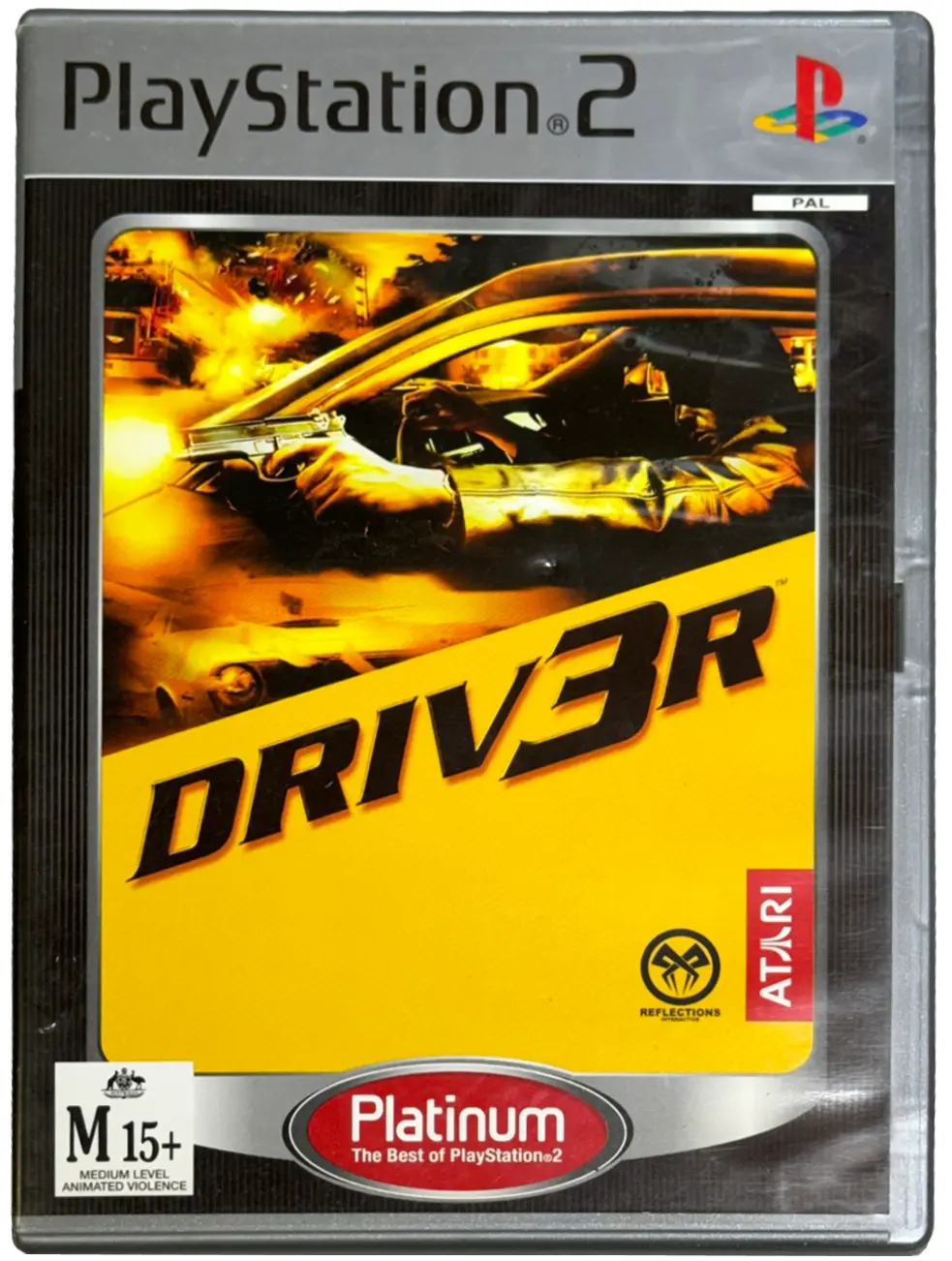Driver 3 (Driv3r) Sony Ps2 (Platinum) Pal *Complete* (Preowned) 1