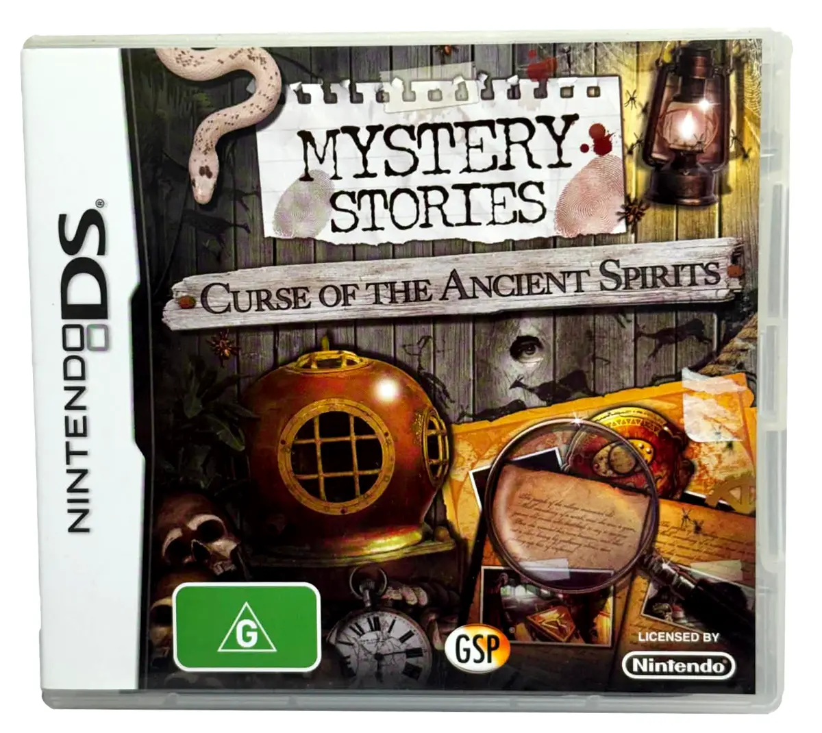 Mystery Stories: Curse Of The Ancient Spirits Ds 2Ds 3Ds Game *Complete* (Preowned) 1