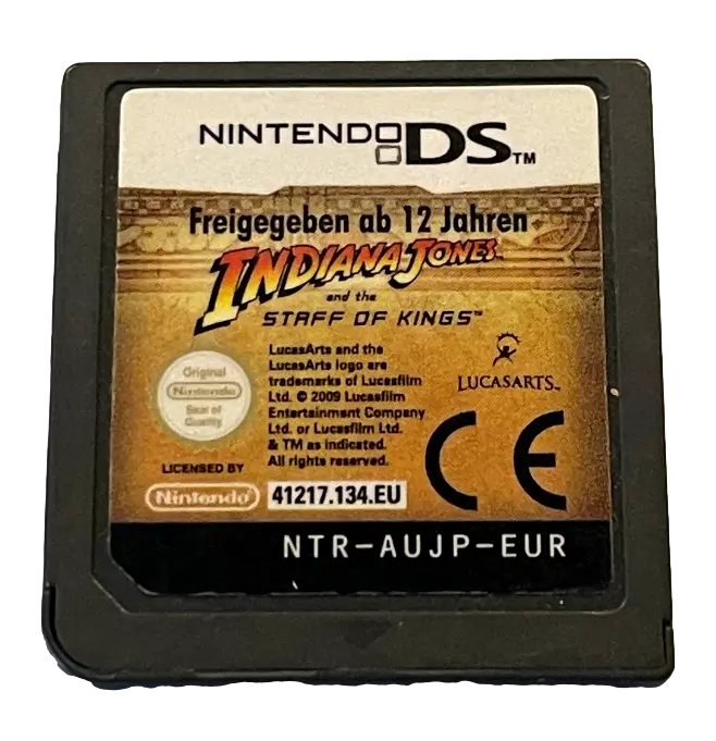 Indiana Jones And The Staff Of Kings Nintendo Ds 2Ds 3Ds Game *Cartridge Only* (Pre-Owned) 1