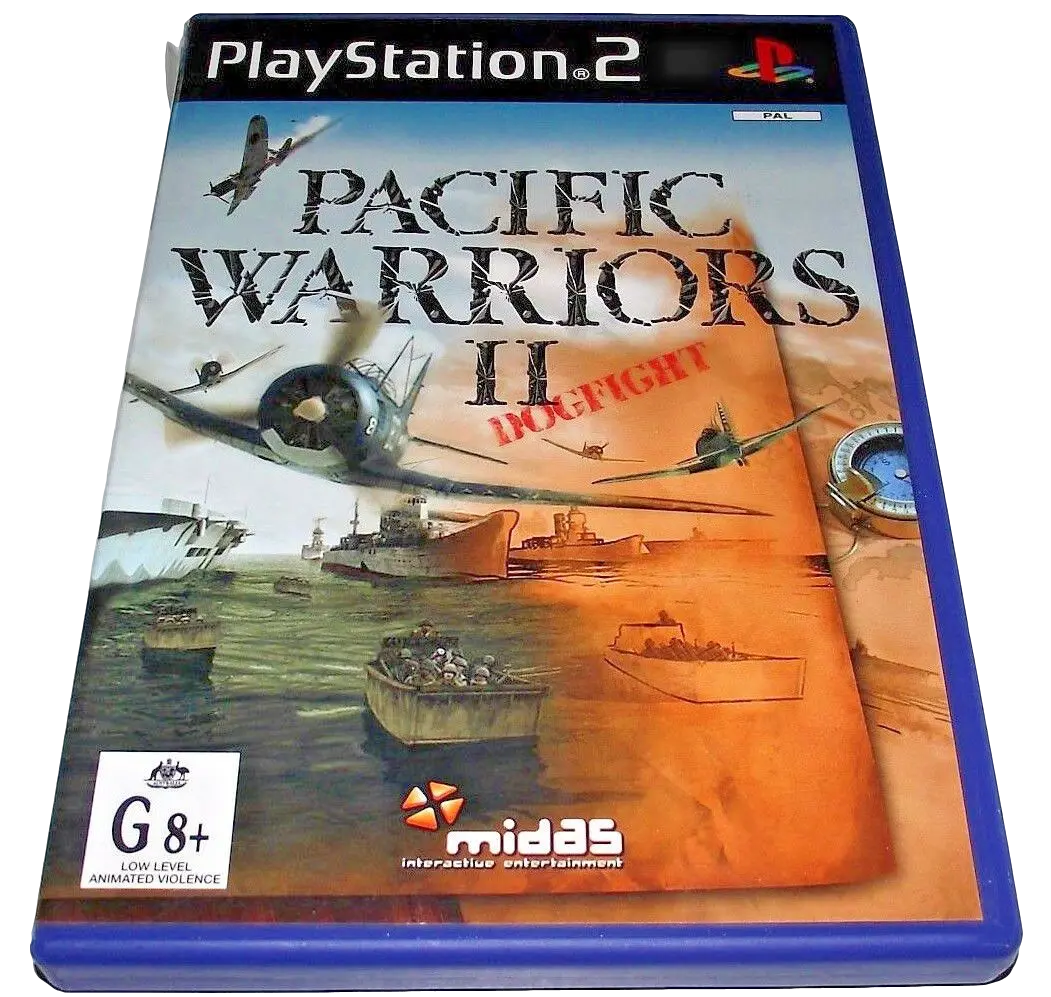 Pacific Warriors Ii: Dogfight Ps2 Pal *Complete* (Preowned) 1