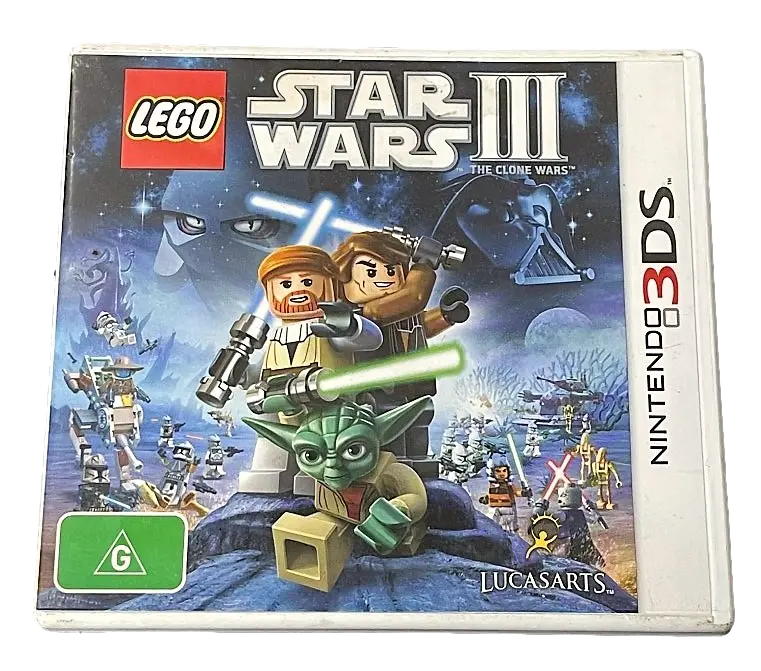 Lego Star Wars Iii The Clone Wars Nintendo 3Ds 2Ds Game (Pre-Owned) 1