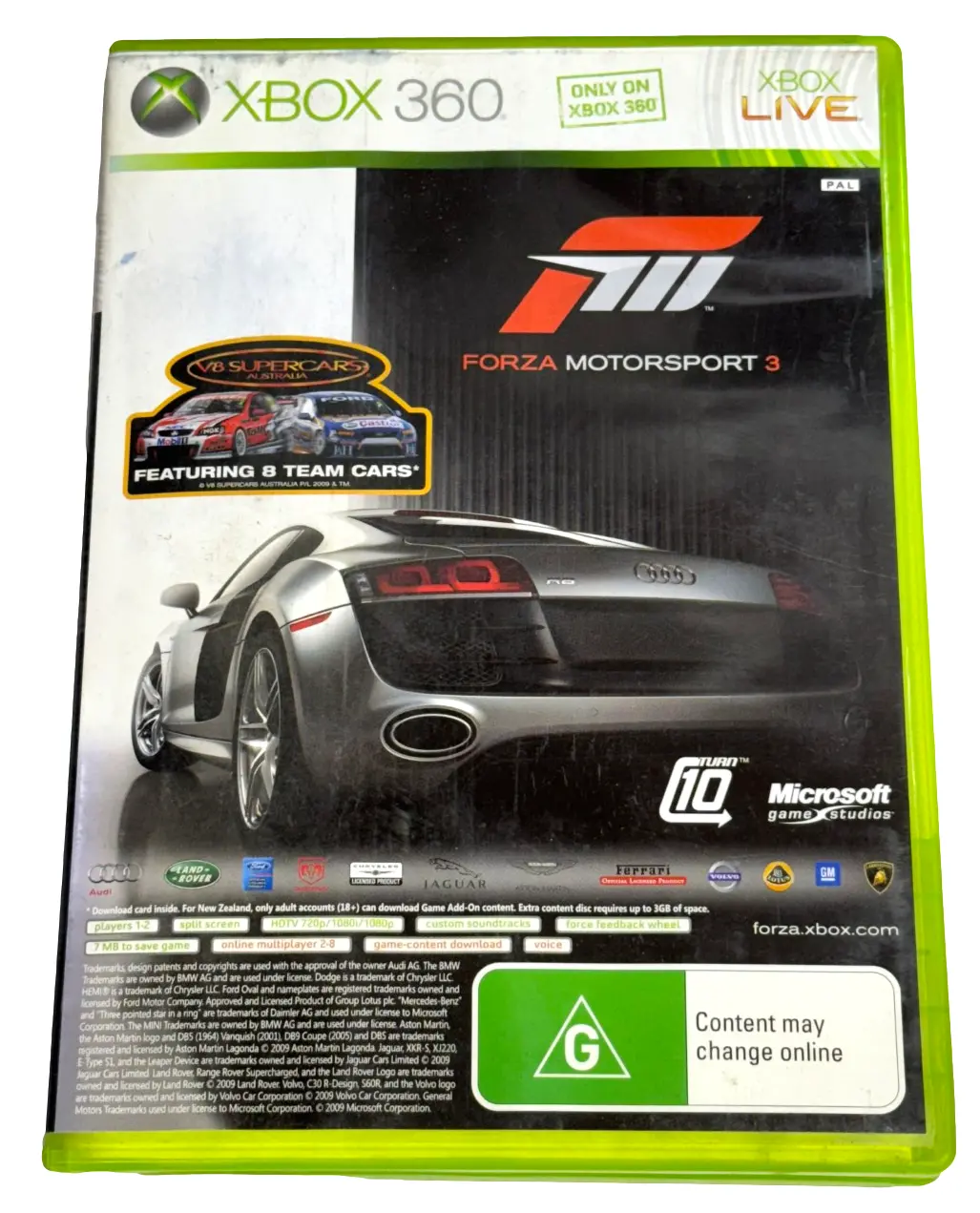 Forza 3 / Halo 3 Odst Xbox 360 Pal (Preowned) 1