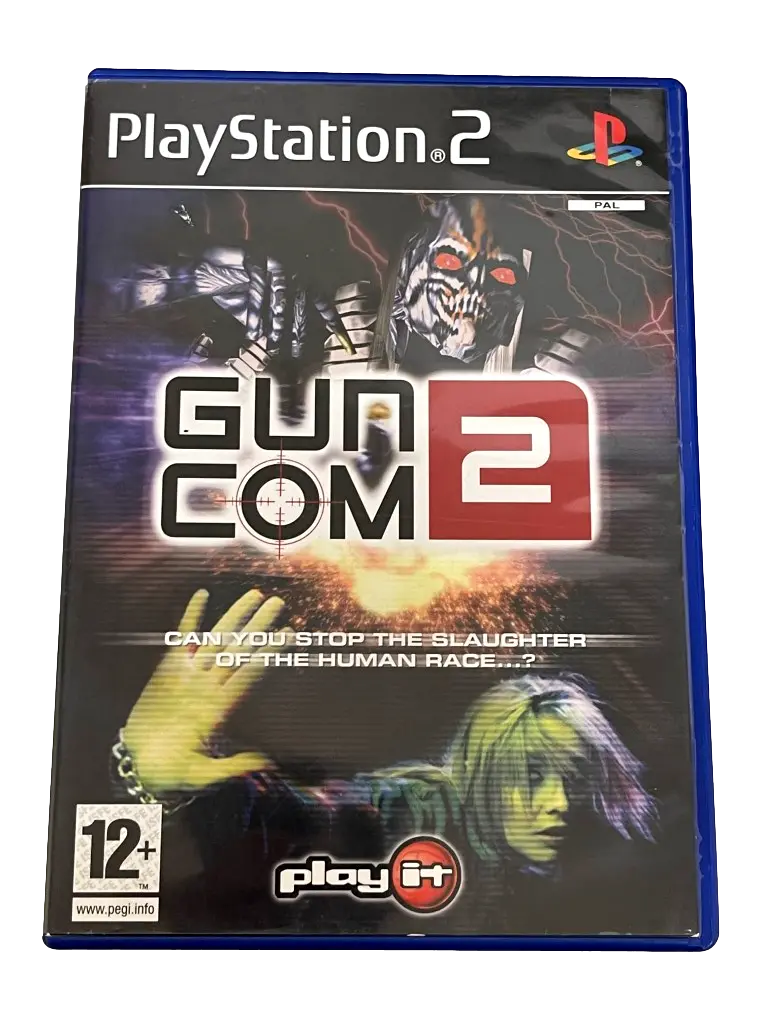 Guncom 2 Ps2 Pal *Complete*   Shooter Gun Com 2 (Preowned) 1