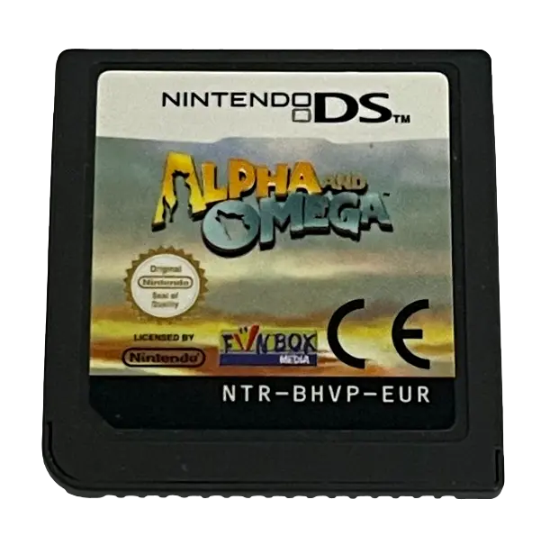 Alpha And Omega Nintendo Ds 2Ds 3Ds Game *Cartridge Only* (Pre-Owned) 1