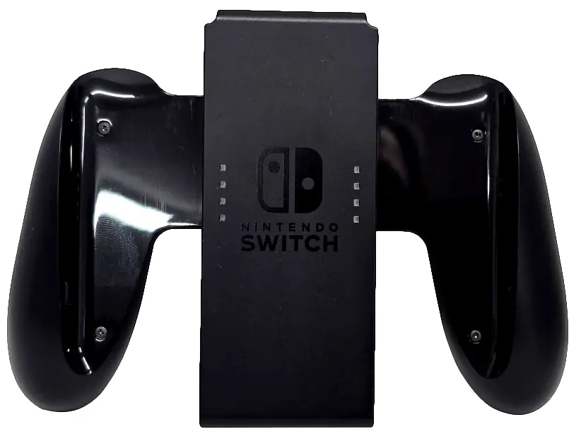 Genuine Official Nintendo Switch Joy-Con Comfort Grip Handle + 2 Wrist Straps 1