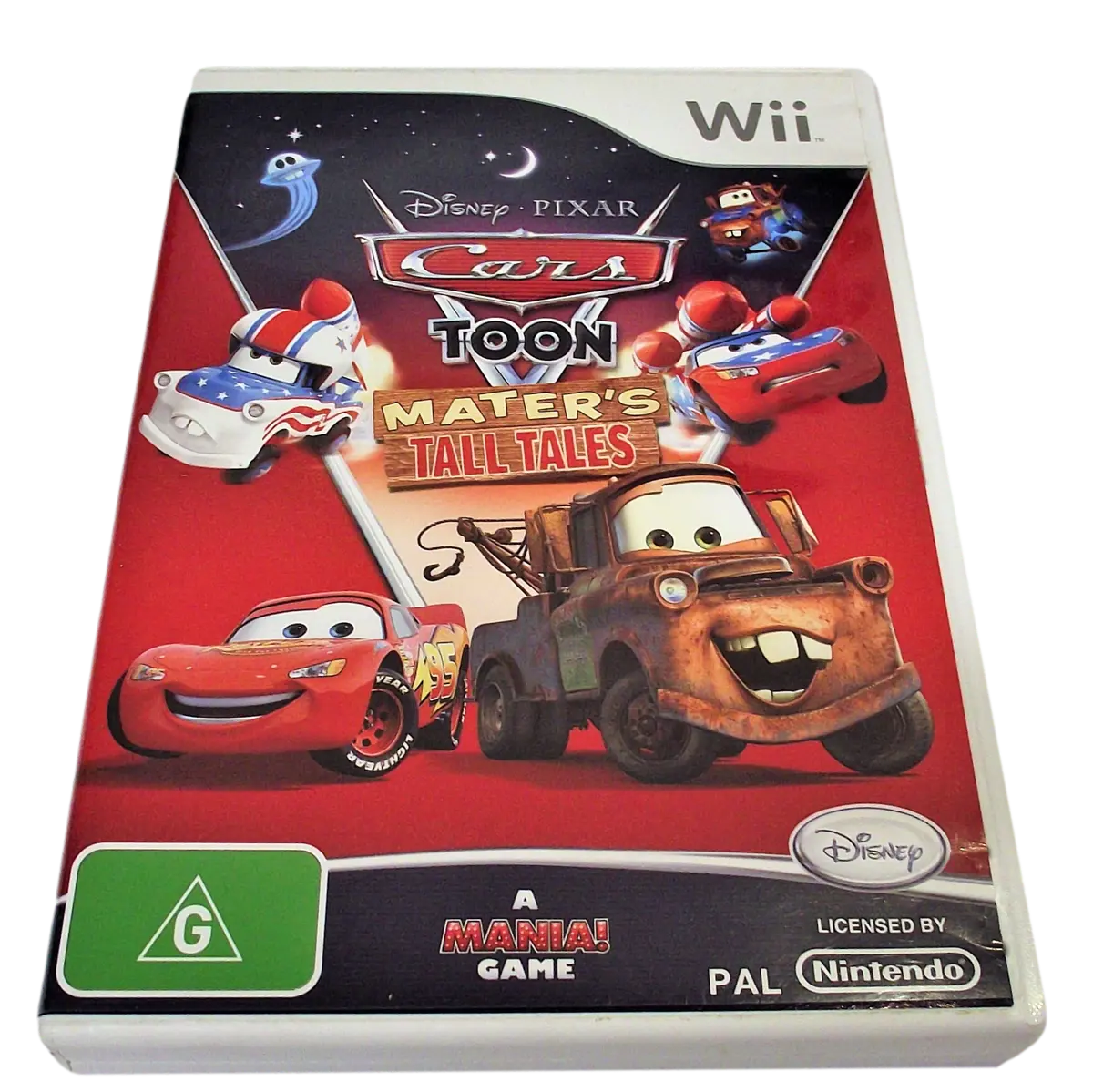 Cars Toon Mater's Tall Tales Wii Pal *No Manual*  (Preowned) 1
