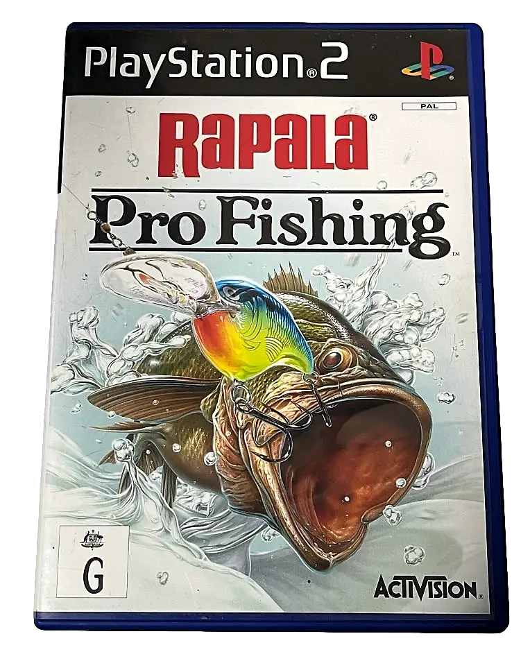 Rapala Pro Fishing Ps2 Pal *No Manual* (Preowned) 1