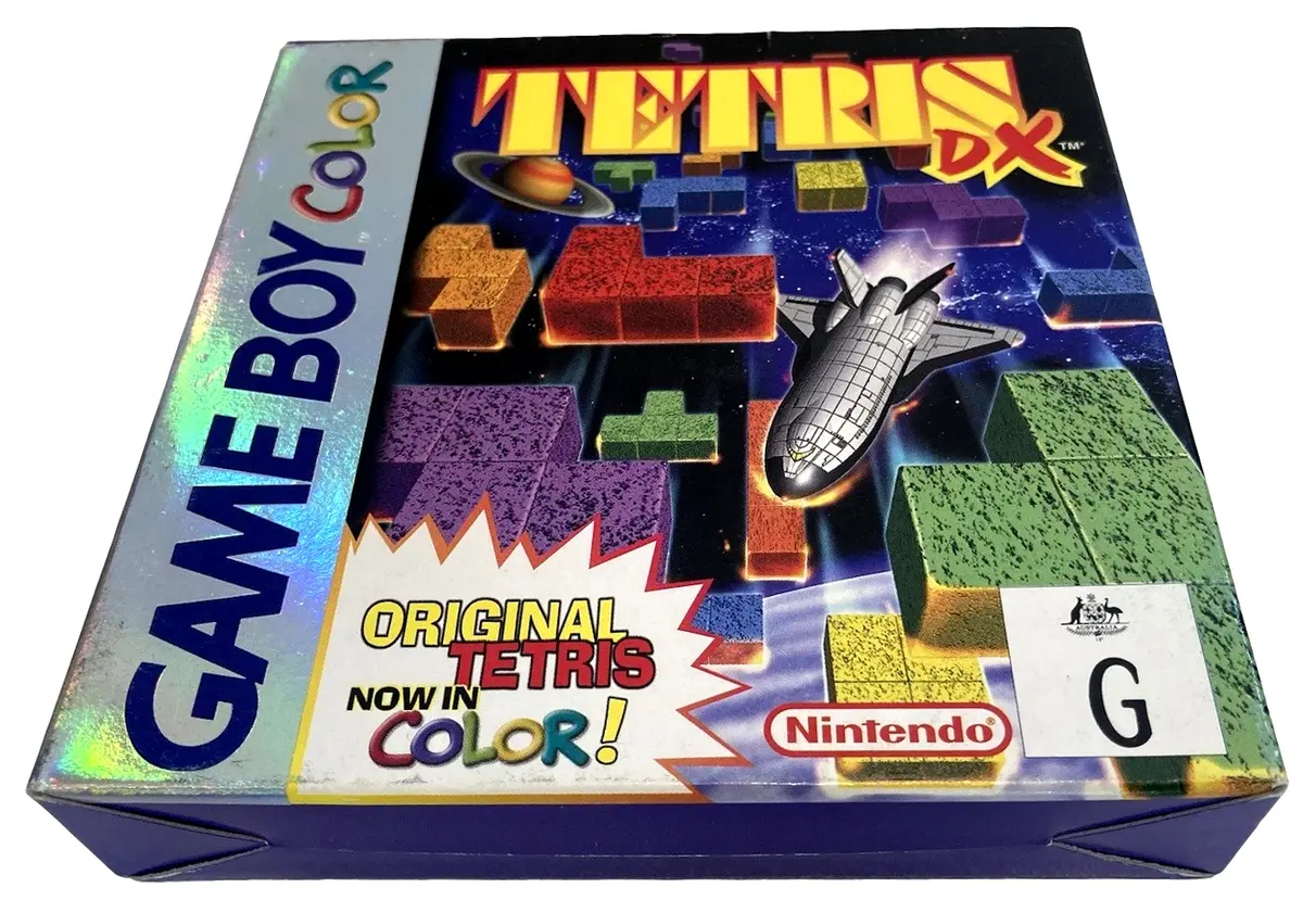 Boxed Tetris Dx Nintendo Gameboy Color -  New Save Battery (Preowned) 1