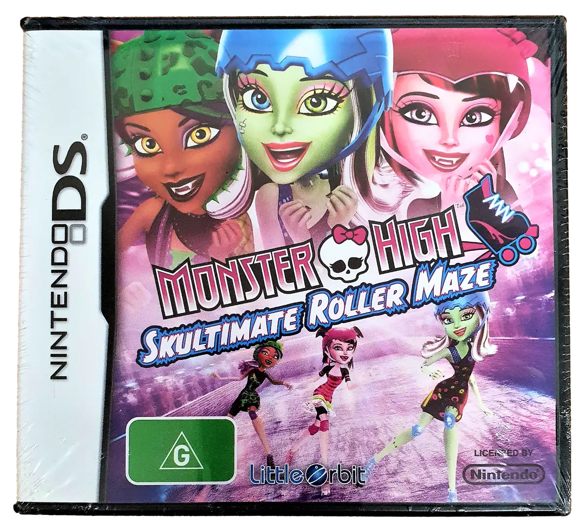 Monster High Skultimate Roller Maze Nintendo Ds 2Ds 3Ds Game *Brand New* Sealed 1