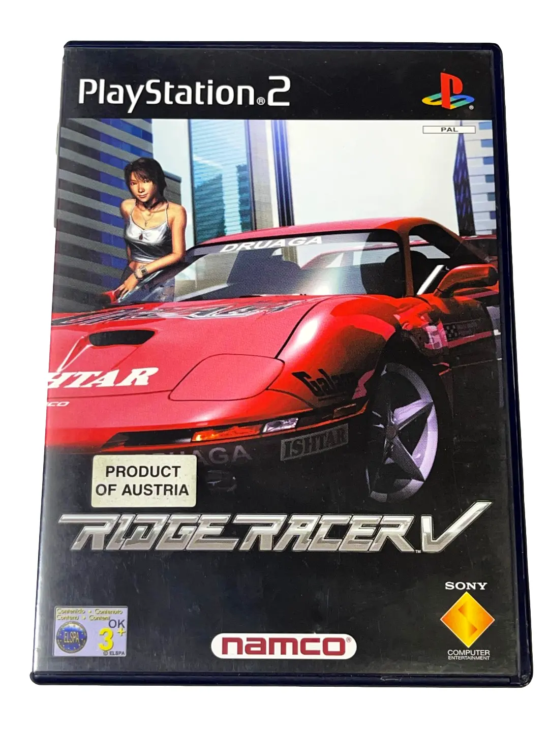 Ridge Racer V Ps2 Pal *No Manual* (Preowned) 1