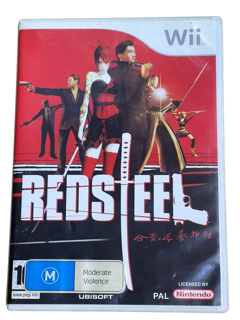 Red Steel Nintendo Wii Pal *Complete* (Preowned) 1