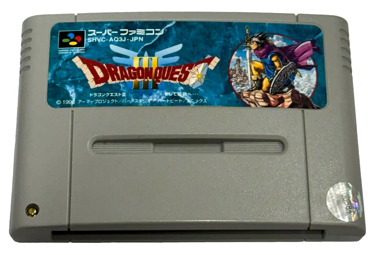 Dragon Quest Iii 3 Super Famicom Ntsc/J *New Save Battery* 1