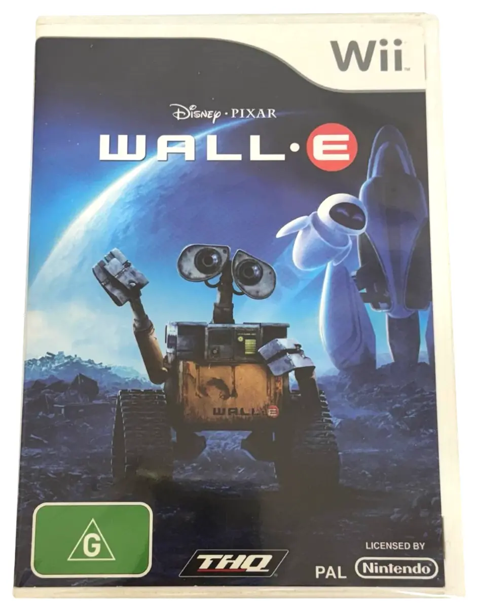 Disney Pixar Wall E Nintendo Wii Pal *Complete* (Preowned) 2