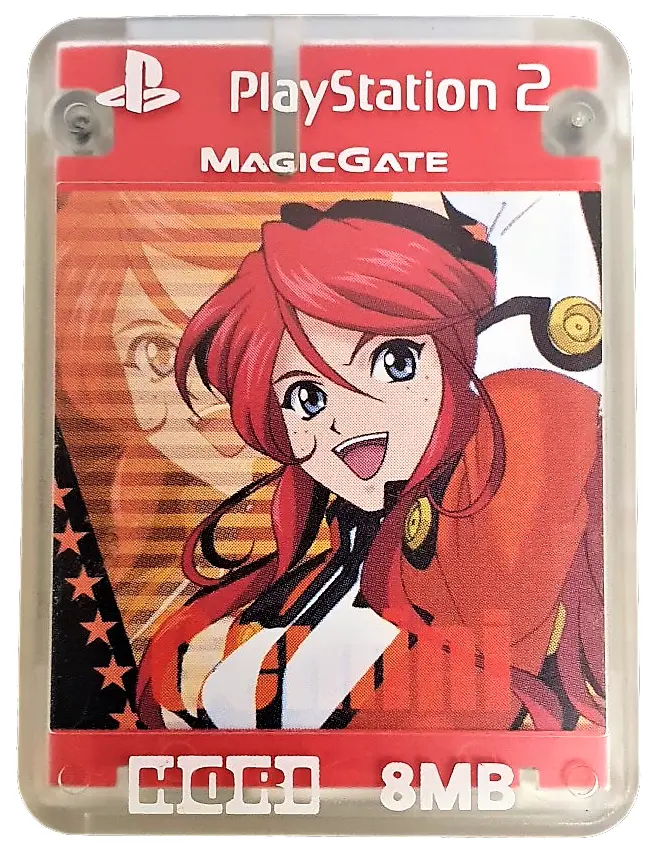 Sakura Wars Gemini Sunrise Hori Magic Gate Ps2 Memory Card Playstation 2 8Mb (Preowned) 1