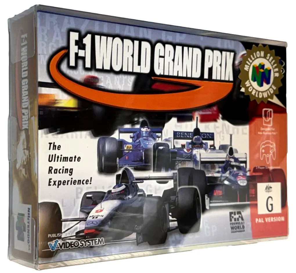F-1 World Grand Prix Nintendo 64 N64 Boxed Pal *Complete* #1 (Pre-Owned) 2