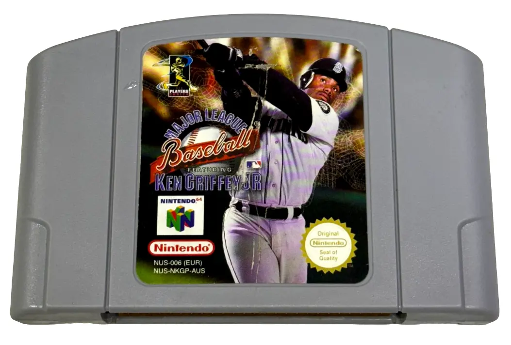 Major League Baseball Featuring Ken Griffey Jr Nintendo 64 N64 Pal #4 (Preowned) 1