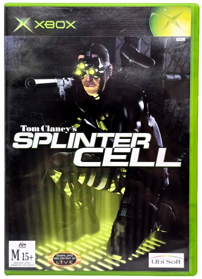 Tom Clancy's Splinter Cell Xbox Original Pal *No Manual* (Preowned) 1