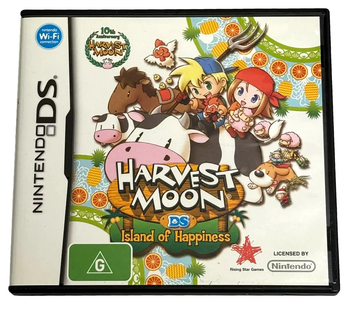 Harvest Moon Island Of Happiness Nintendo Ds 2Ds 3Ds Game *Complete* (Preowned) 1