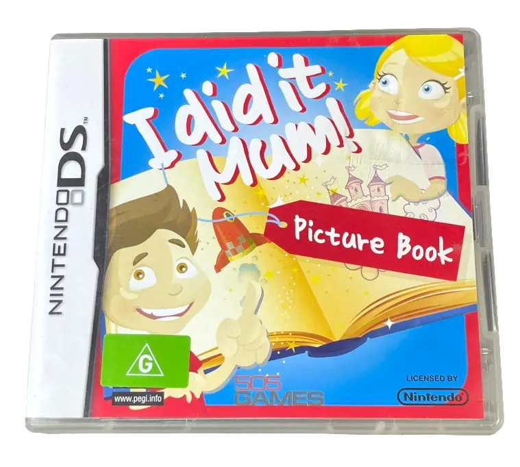I Did It Mum! Picture Book Ds 2Ds 3Ds Game *Complete* (Pre-Owned) 1