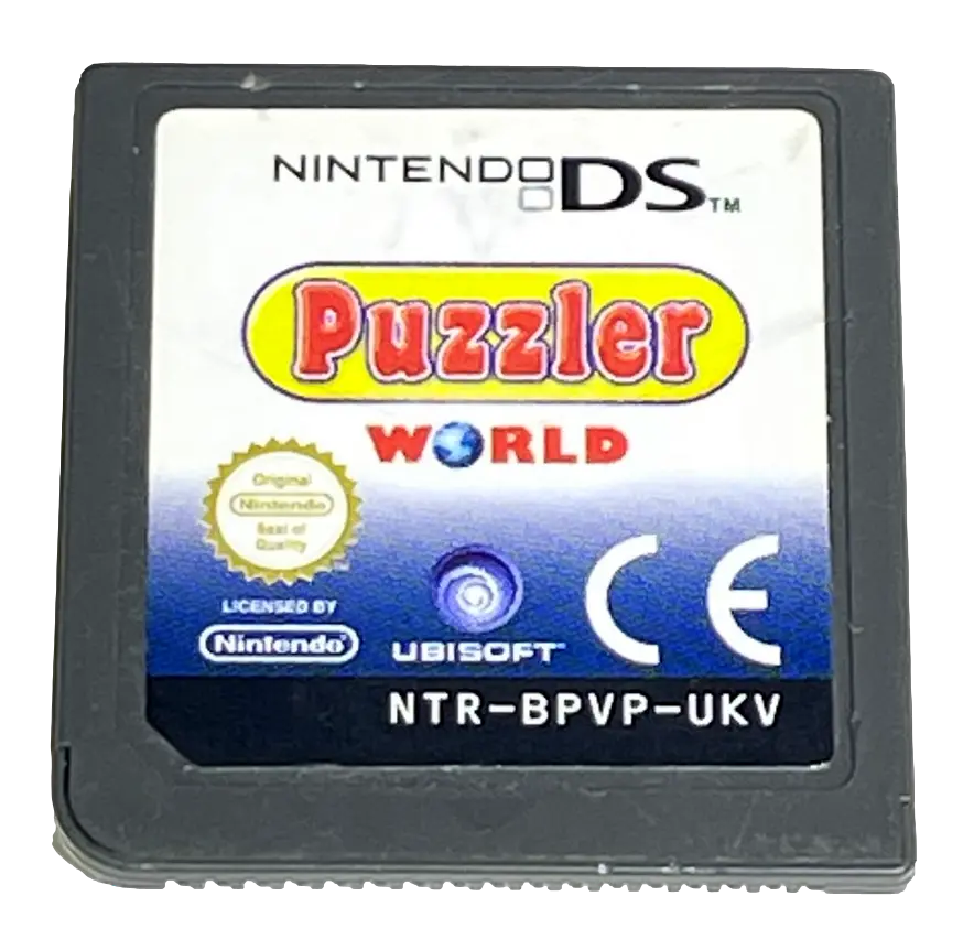 Puzzler World Nintendo Ds 2Ds 3Ds *Cartridge Only* (Pre-Owned) 1