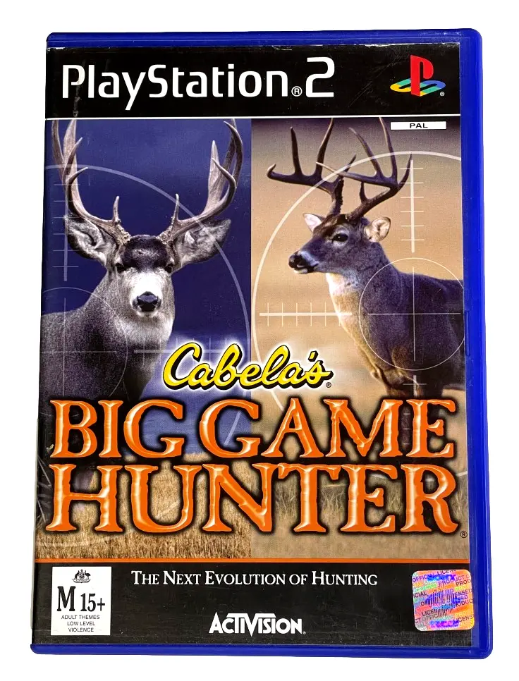 Cabela's Big Game Hunter Ps2 Pal *No Manual* (Preowned) 1