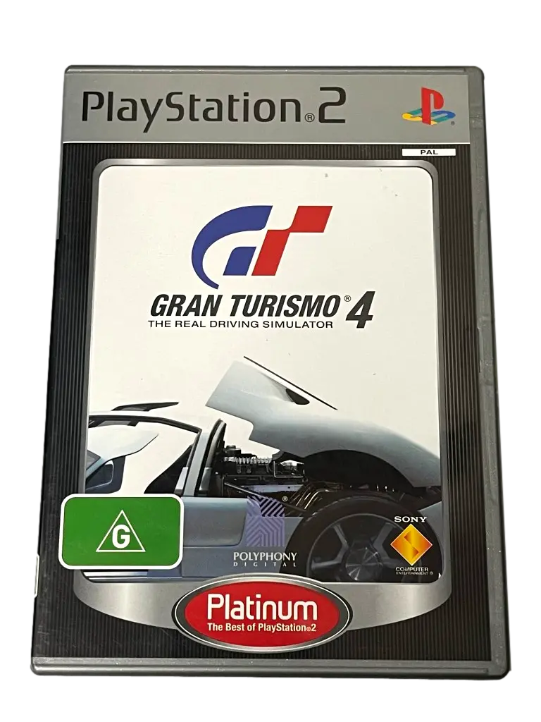 Gran Turismo 4 Ps2 (Platinum) Pal *Complete* (Preowned) 1