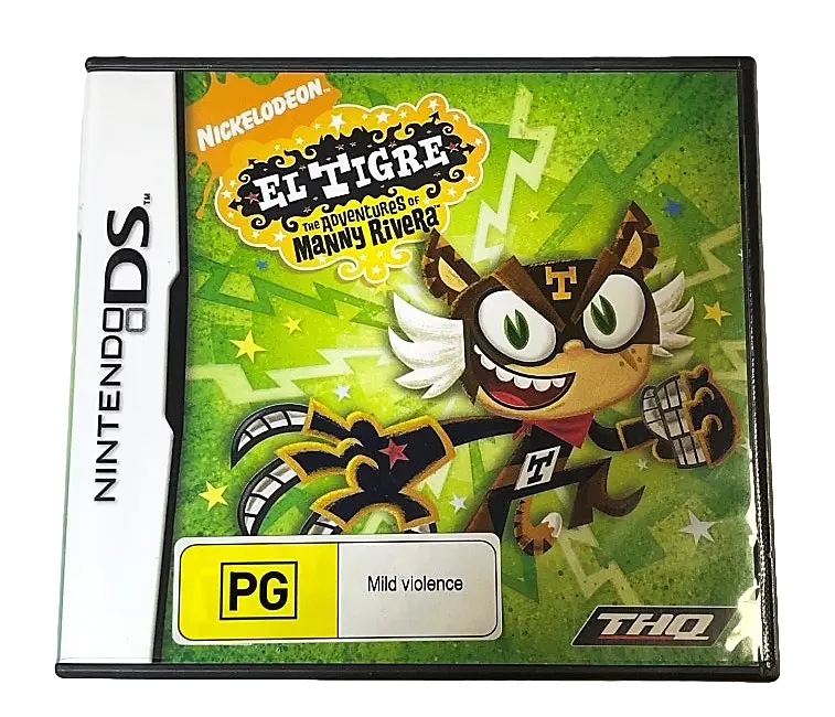 El Tigre The Adventures Of Manny Rivera Nintendo Ds 2Ds 3Ds Game *Complete* (Pre-Owned) 1