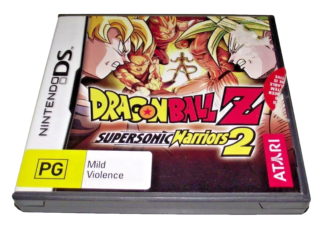 Dragon Ball Z Supersonic Warriors 2 Nintendo Ds 2Ds 3Ds Game *Complete* (Pre-Owned) 1