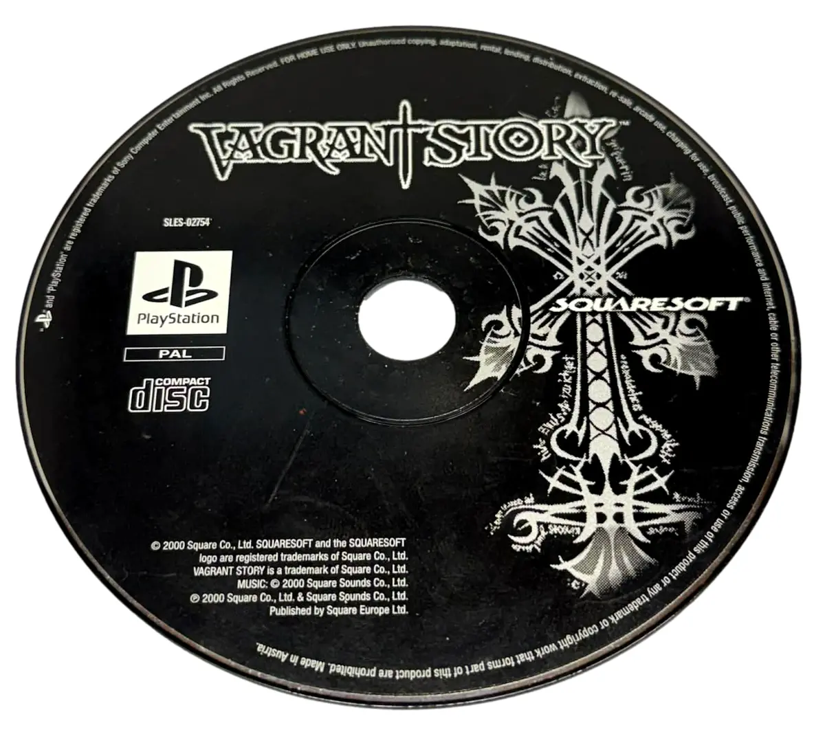 Vagrant Story Ps1 Ps2 Ps3 Pal *Disc Only* (Preowned) 1