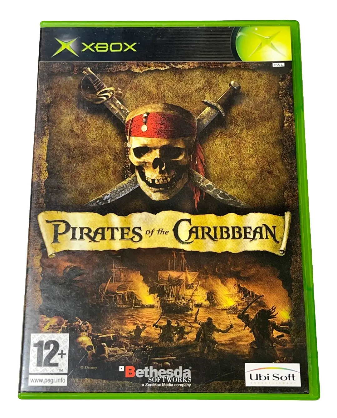 Pirates Of The Caribbean Xbox Original Pal *Complete* (Preowned) 1