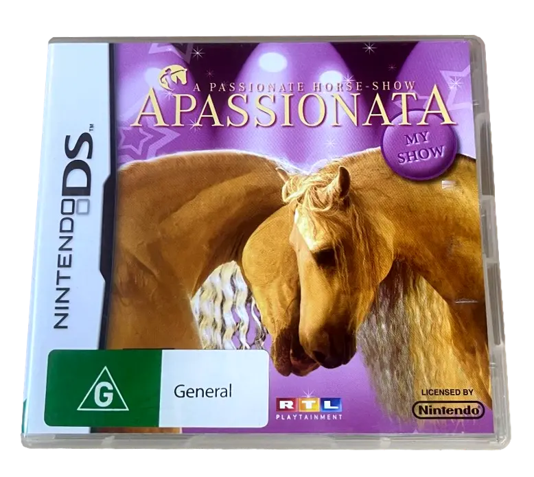 Apassionata Nintendo Ds 2Ds 3Ds Game *No Manual* (Pre-Owned) 1