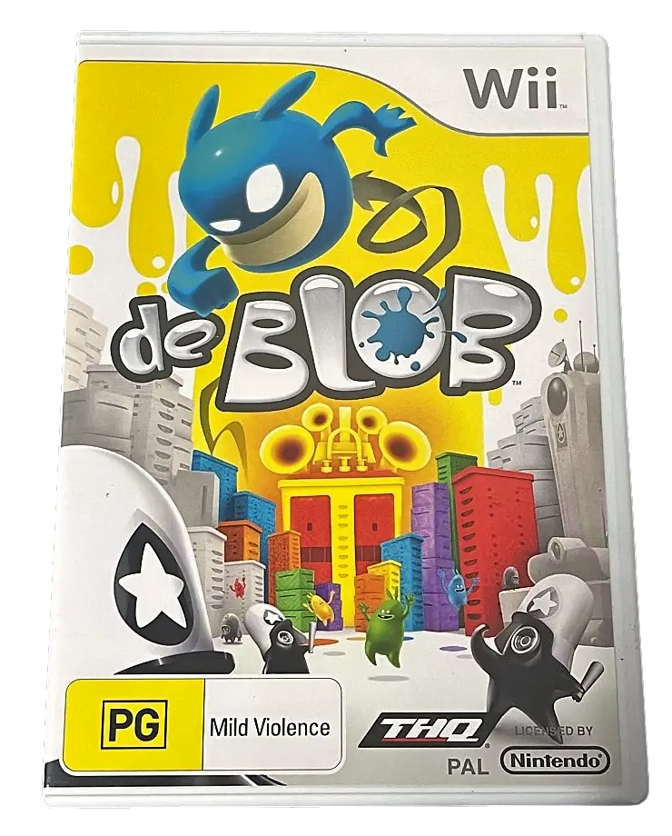 De Blob Nintendo Wii Pal *Complete*  (Pre-Owned) 1