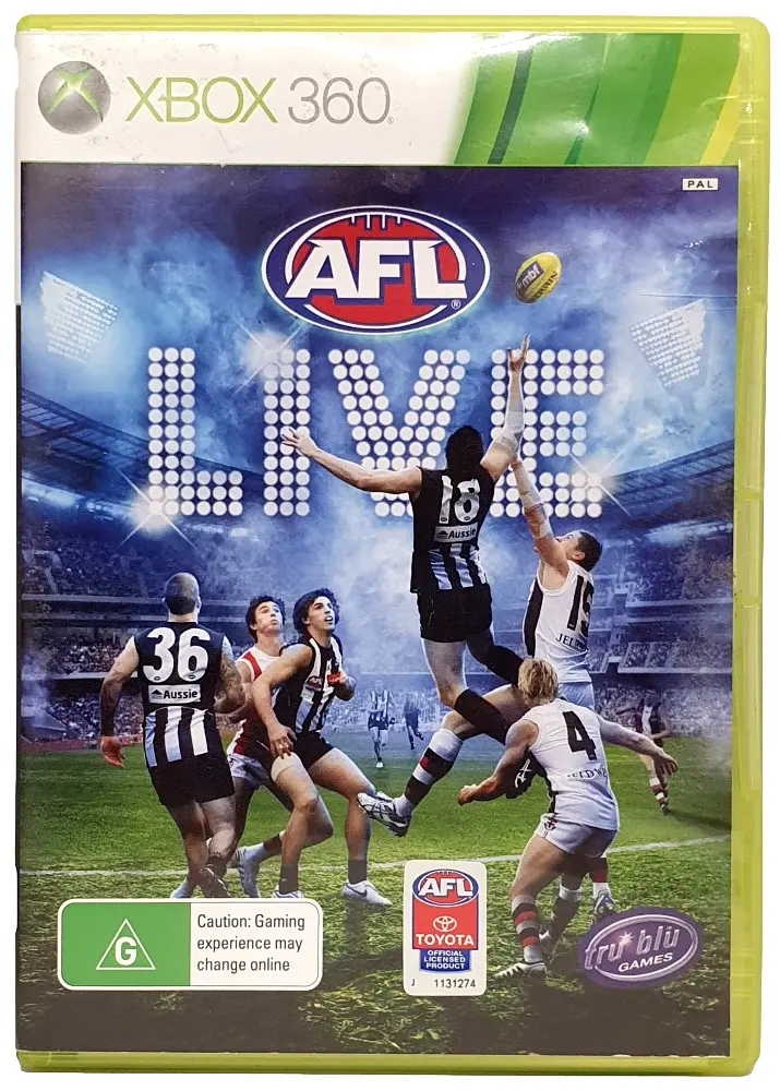 Afl Live Xbox 360 Pal Xbox360 (Preowned) 1
